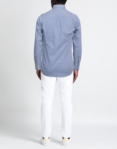R3d Wöôd Man Shirt Bright blue Size 17 ½ Cotton