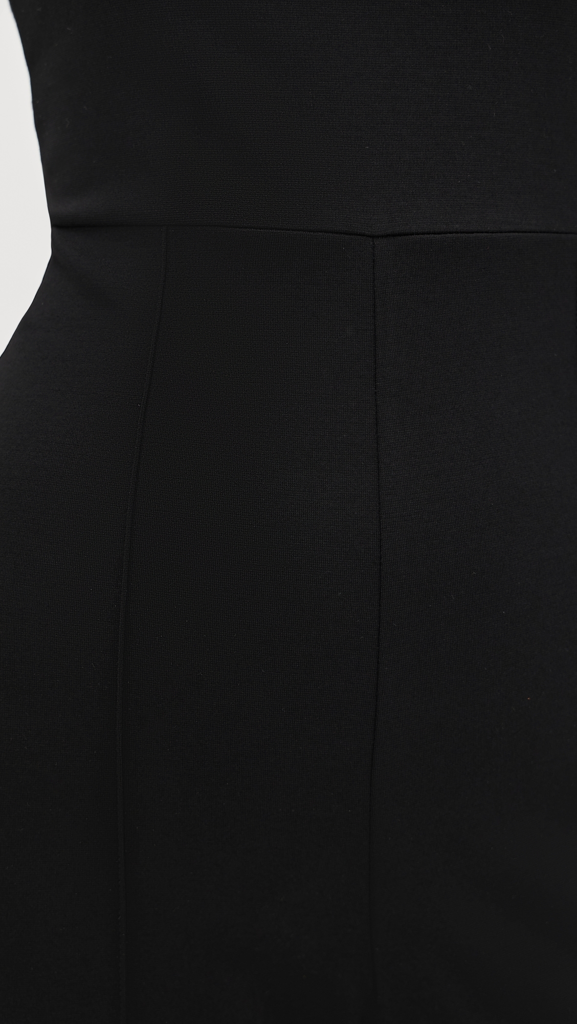 Ponte Knit Tank Wide Leg Jumpsuit Black