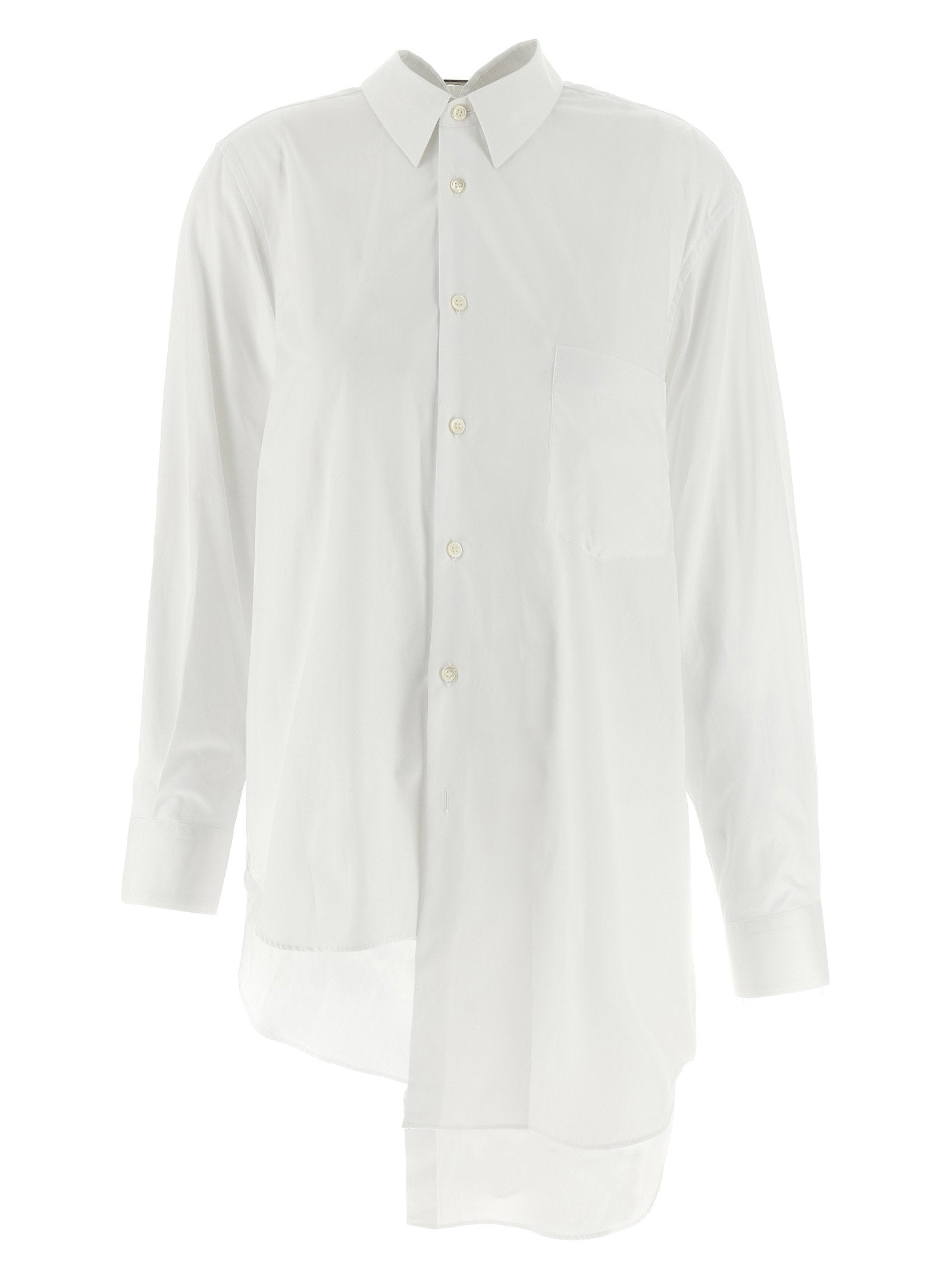 Asymmetric Hem Shirt