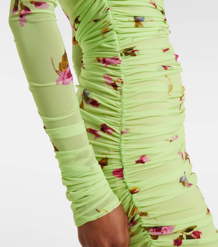 Floral jersery maxi dress