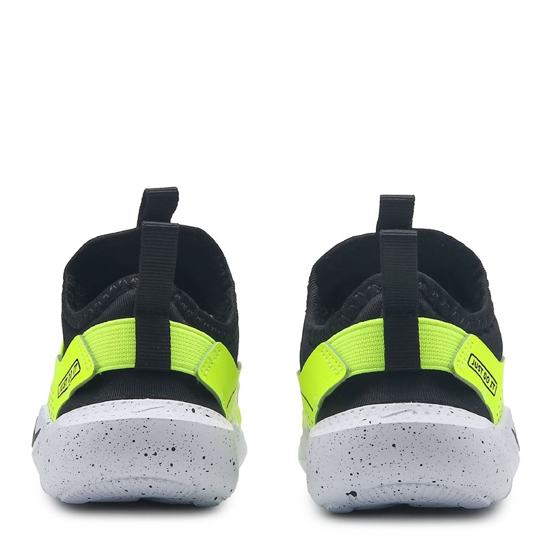 Kids' Flex Runner 4 Slip On Running Shoe Toddler Shoes (Black/Volt)