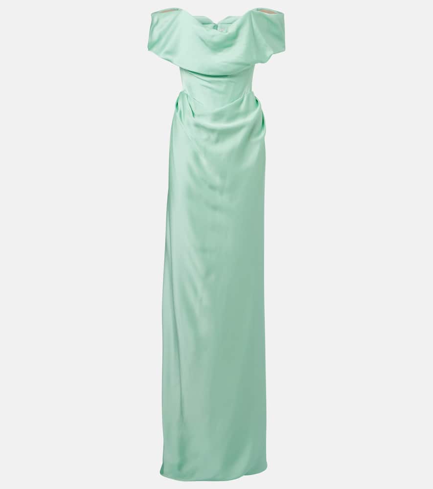 Nova Cocotte satin corset gown