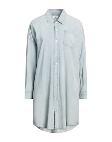 Woman Midi dress Light blue