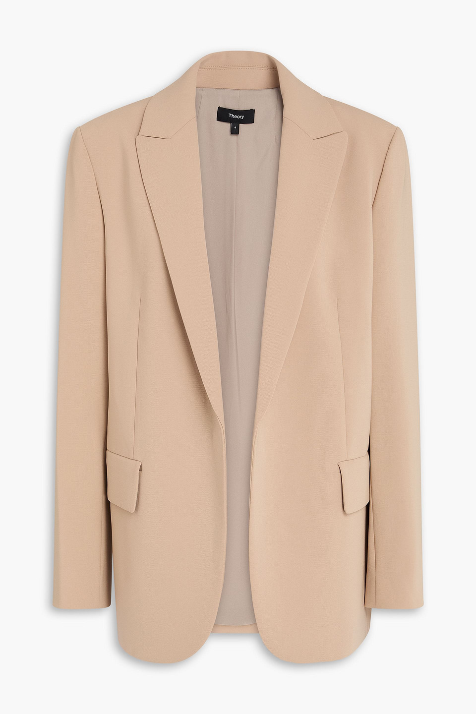 Crepe blazer - Neutral - US 10