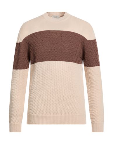 Man Sweater Blush Size L Merino Wool