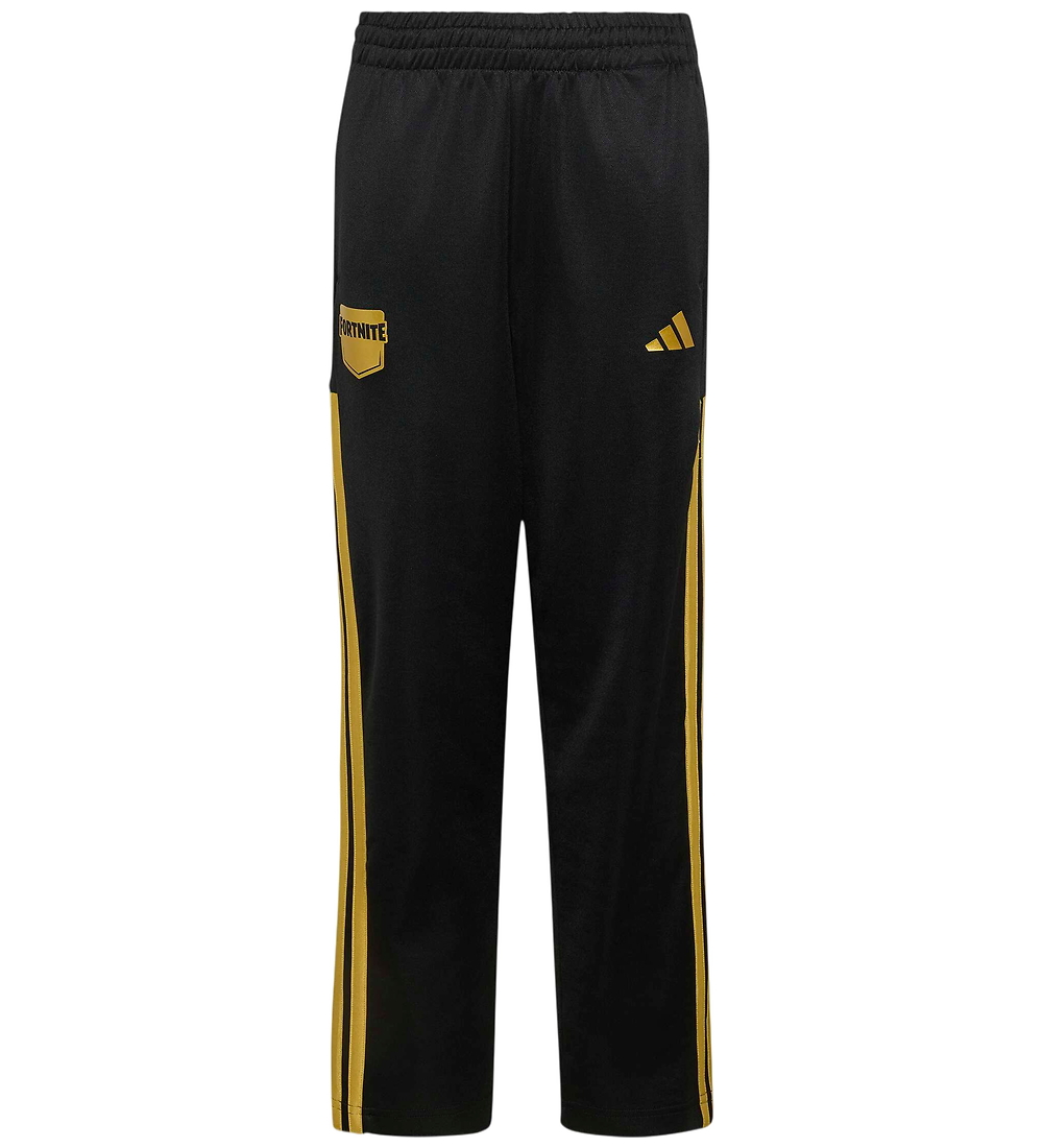 Adidas Performance Track Pants - Fortnite - Black/Gold Metal - adidas Performance - 16 Y 176 - Trousers - Cotton
