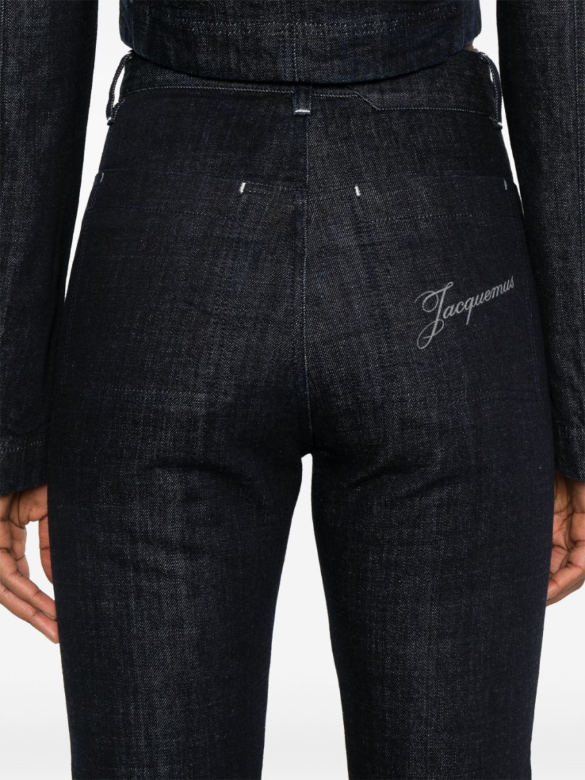 Dark Blue Le De-Nimes Norma jeans