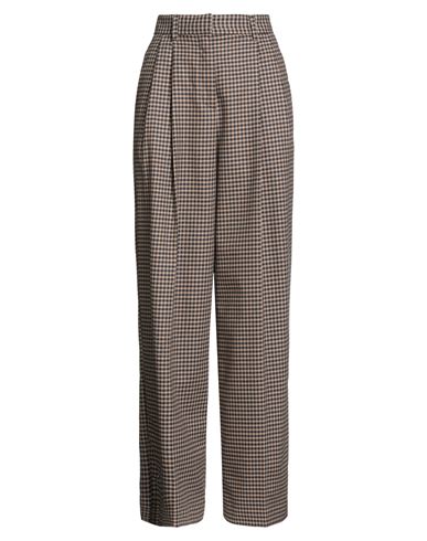 Woman Pants Camel Size 4 Polyester, Wool, Cotton, Polyamide, Elastane