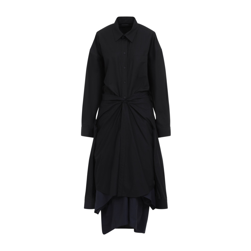 Maxi Patched Shirt