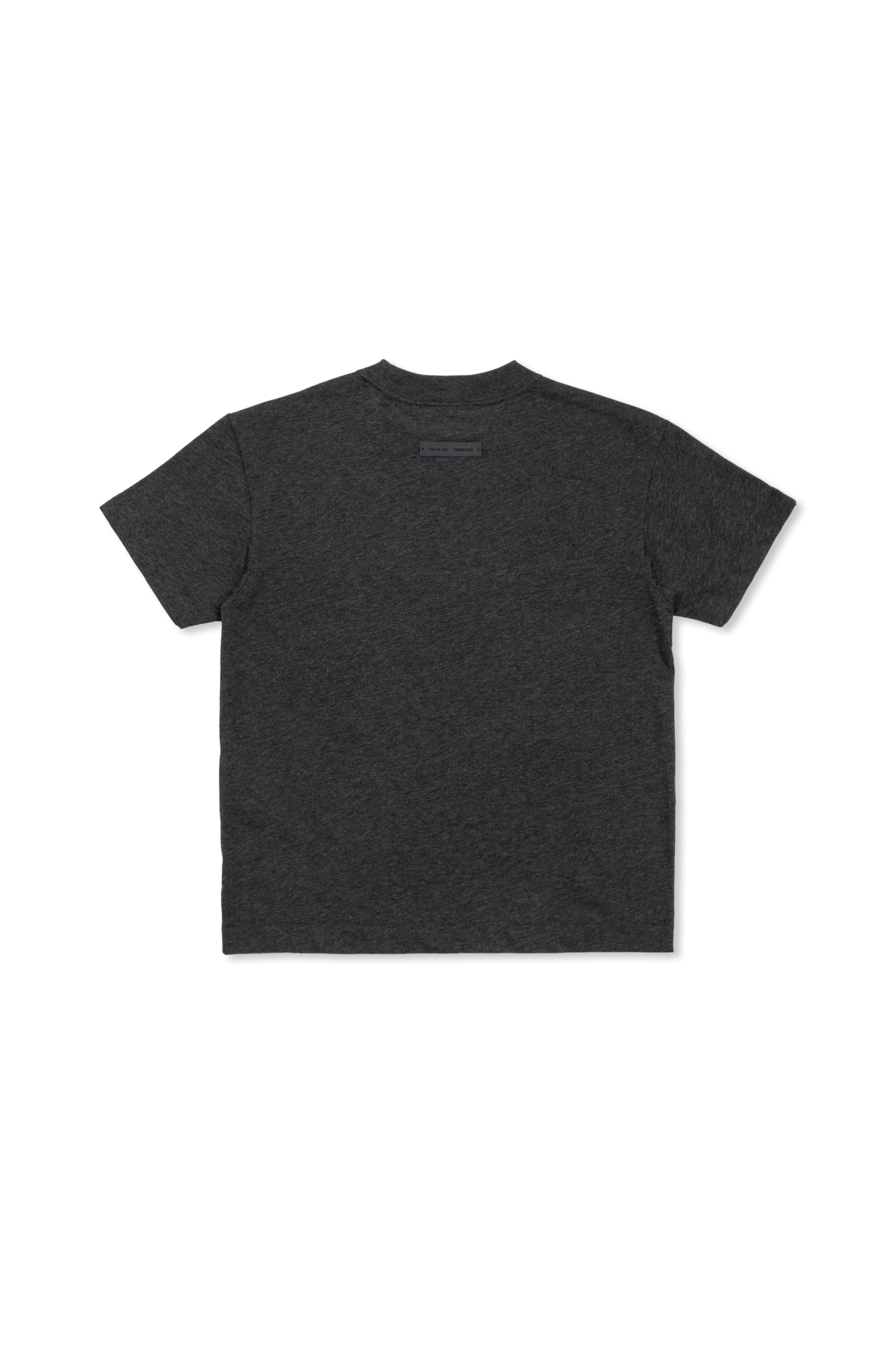 T-shirt With Logo Patch, Unisex, Black