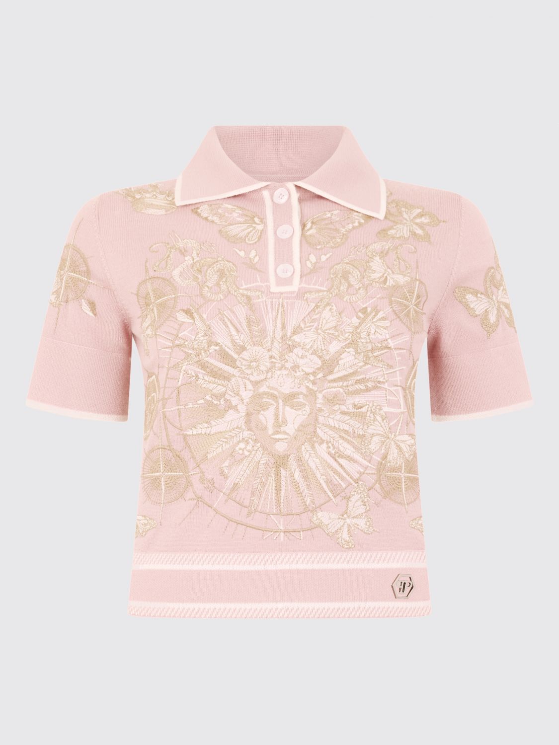 Polo Shirt Woman color Fuchsia