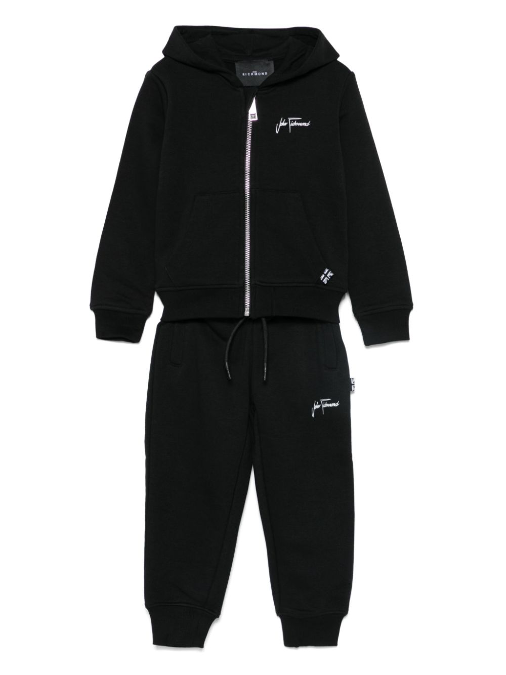 Zip-up track suit - Black