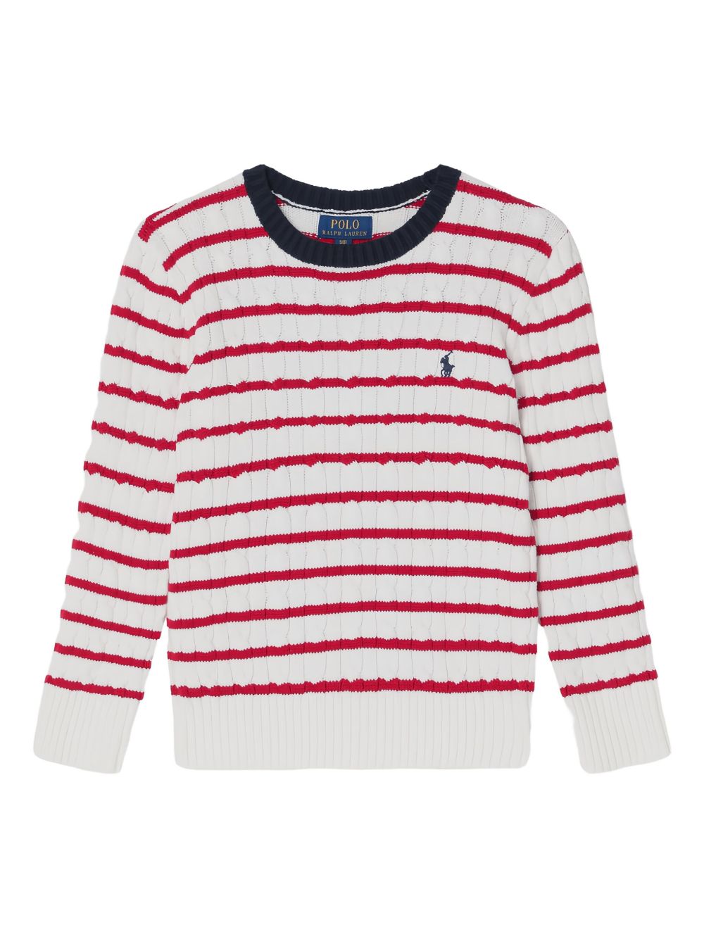 POLO RALPH LAUREN KIDS Polo Pony sweater - White