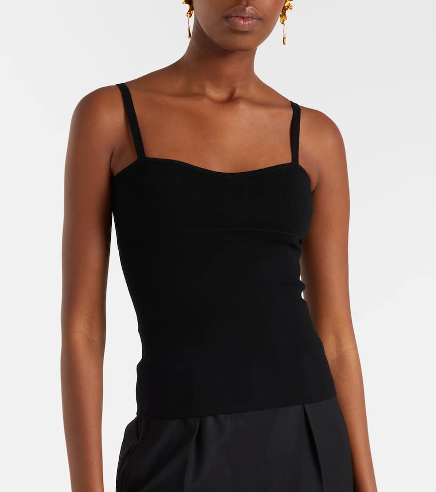 Epica wool-blend top