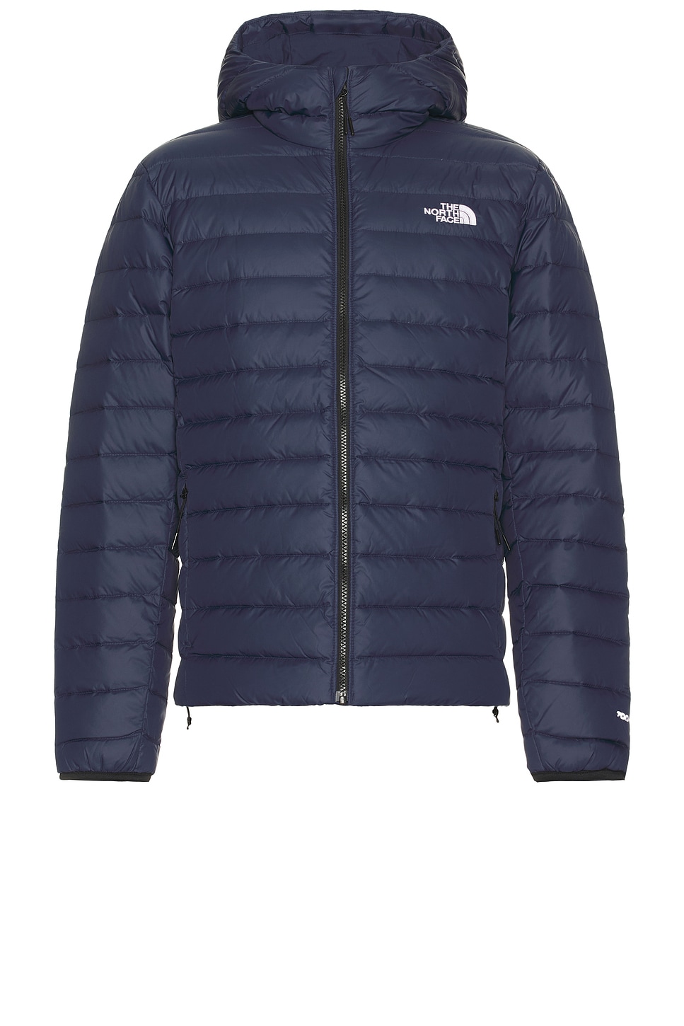 The North Face Down Hooded Jacket in Summit Navy - Blue. XXL/2X also in L, M, S, XL/1X