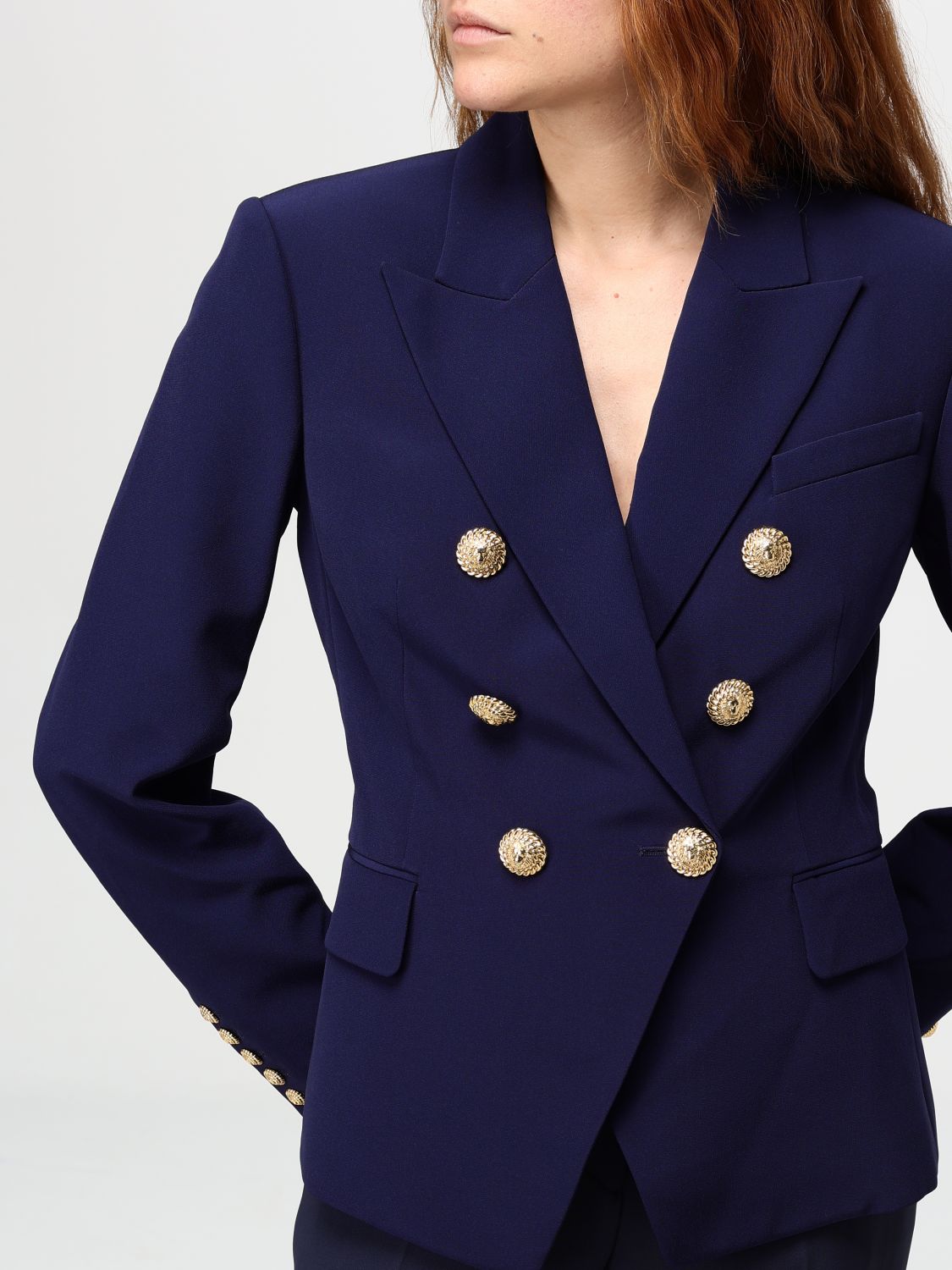Jacket Woman color Blue