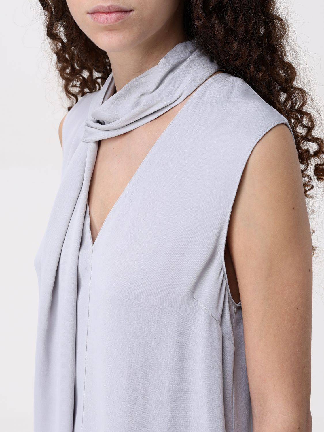Crepe top - Grey