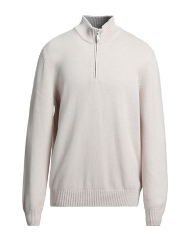 Luxury Man Turtleneck Ivory Size 50 Virgin Wool, Cashmere, Viscose