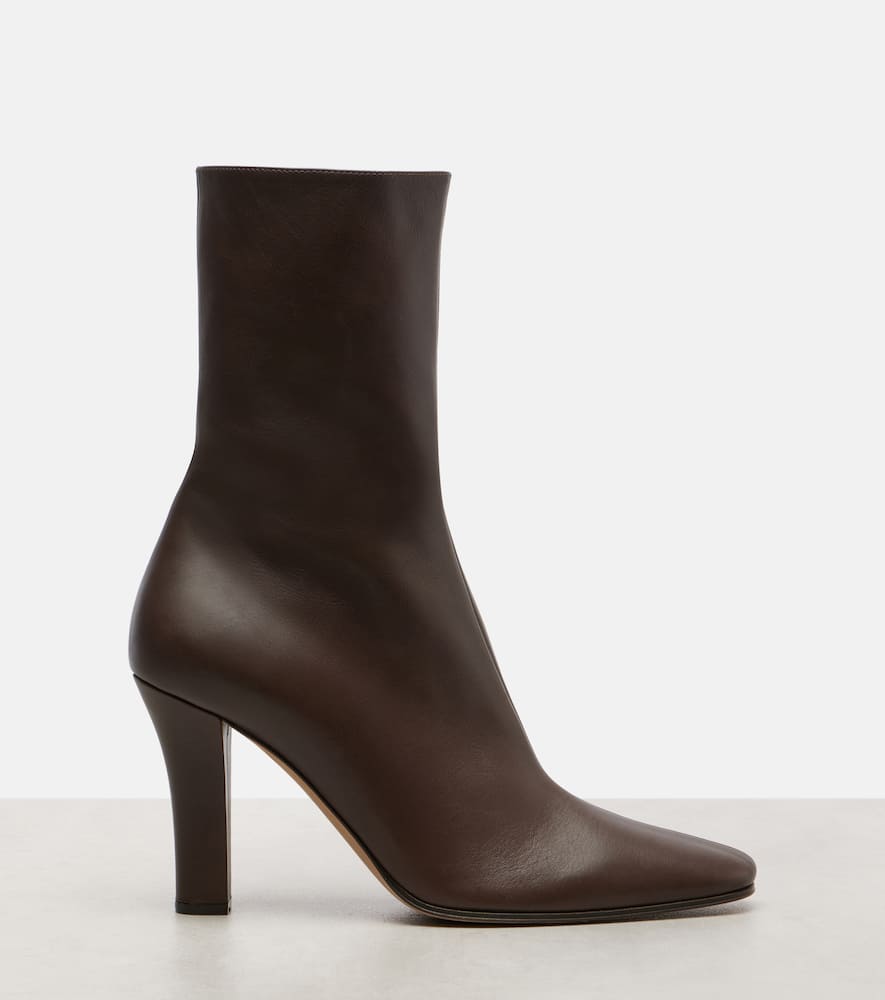 Mona leather ankle boots