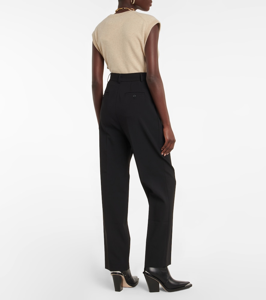 Bea twill high-rise pants