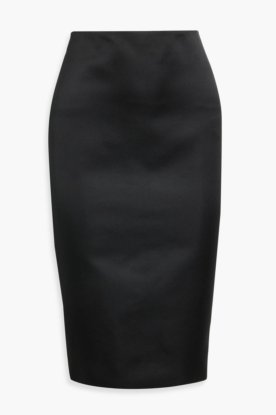 Cotton-blend skirt - Black - UK 14