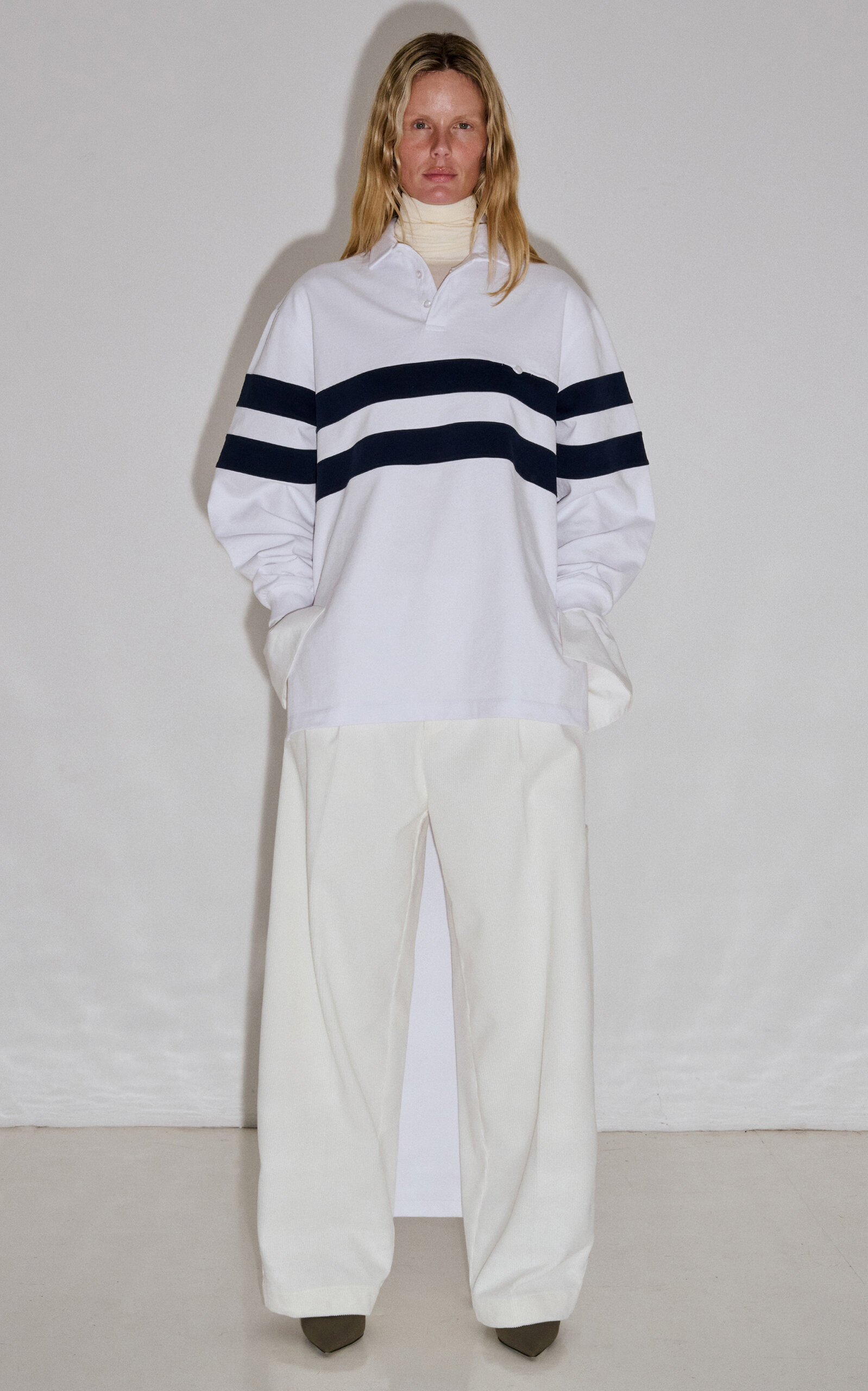Jill Striped Cotton Rugby Shirt - Moda Operandi