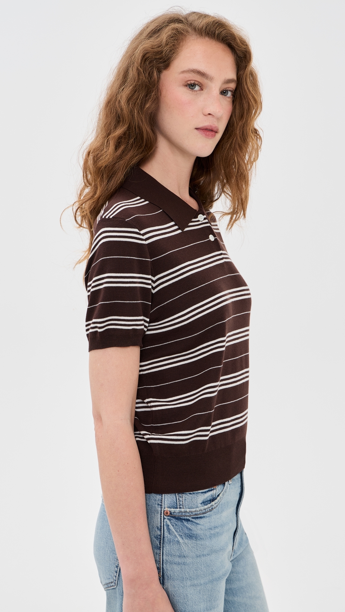 O. p.t Tate Top Coffee Stripe