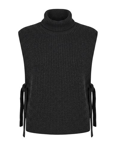 Caractère Woman Turtleneck Grey Size 2 Viscose, Wool, Polyamide, Cashmere