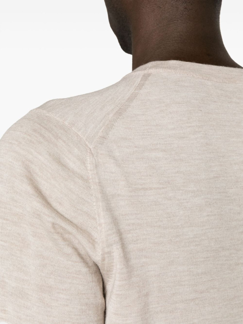 Beige Wool sweater
