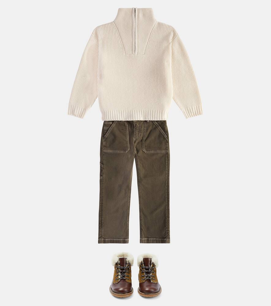 Bonpoint Gael wide-leg jeans