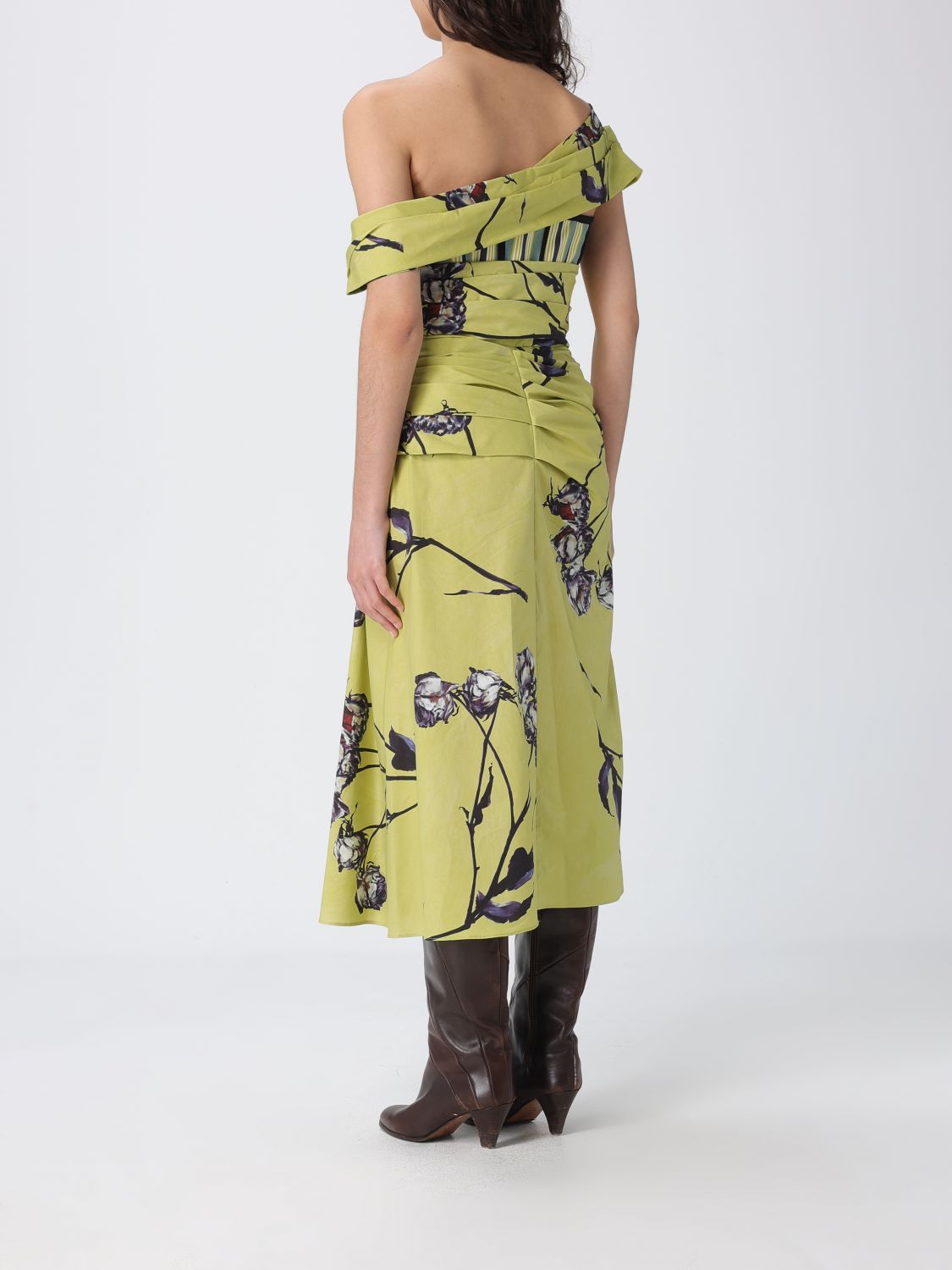 Dress Woman color Lime
