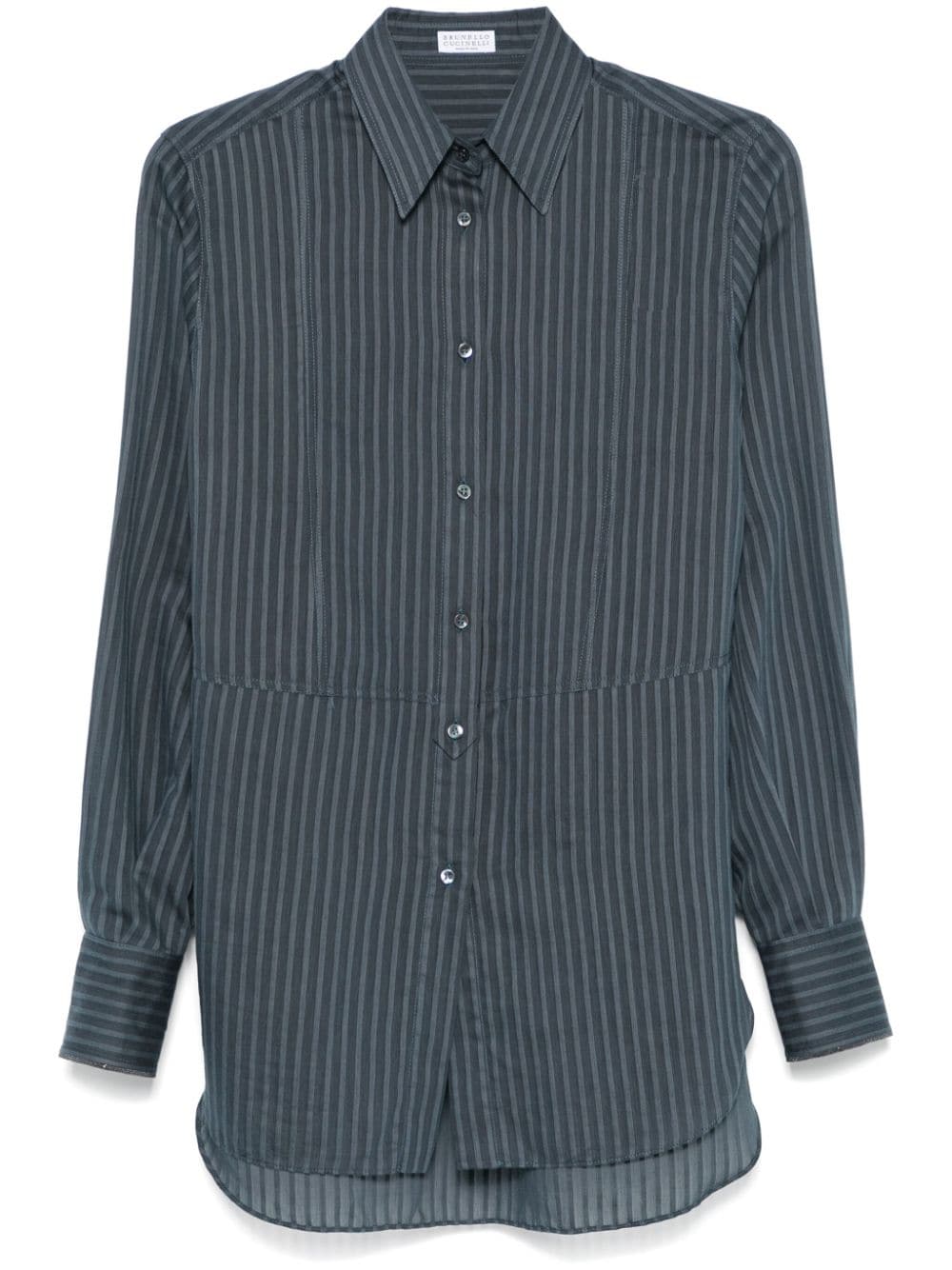 Striped shirt - Blue