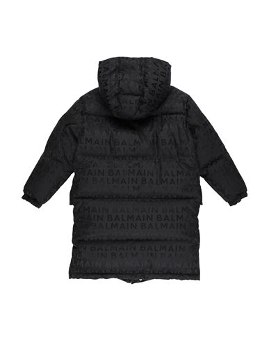 Kid Boy Puffer Black Size 10 Polyamide, Cotton, Polyester