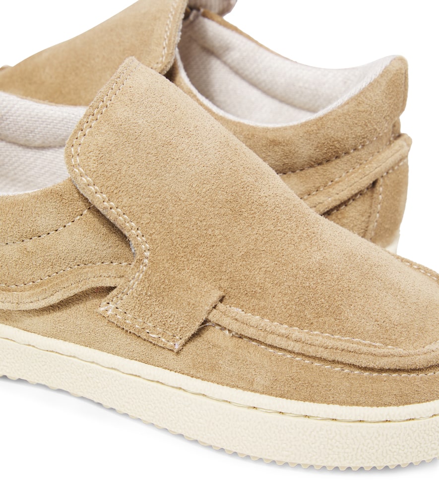 PèPè Scamosciato leather slip-on shoes