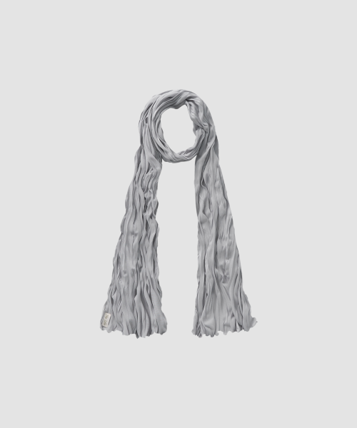 Soft Pleated Scarf_3colors