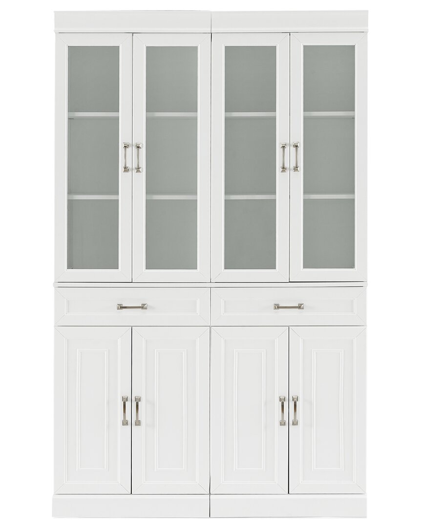 Furniture Stanton 2Pc Glass Door Pantry Set