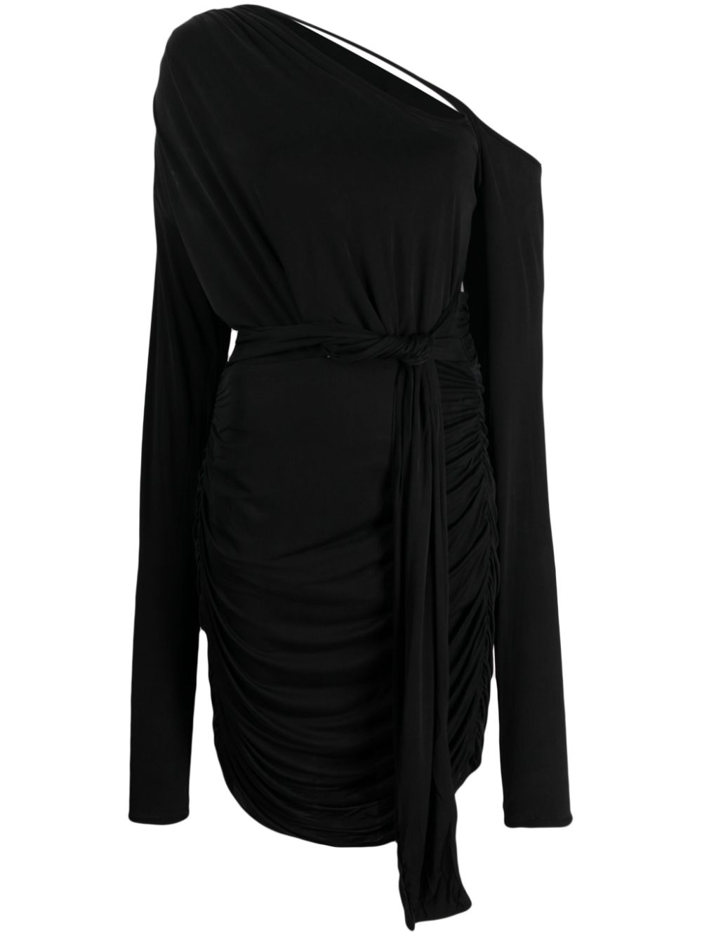 Asimi asymmetric cut-out minidress - Black