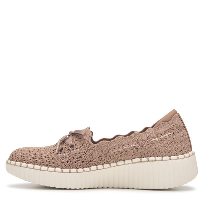 Women's Wilshire Blvd Knit Sail Crochet Slip On Shoes (Mocha Knit)