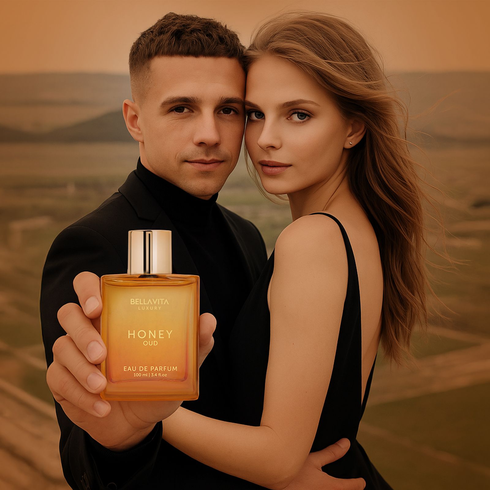 Bellavita Luxury Honey Oud 200Ml Edp - Pack