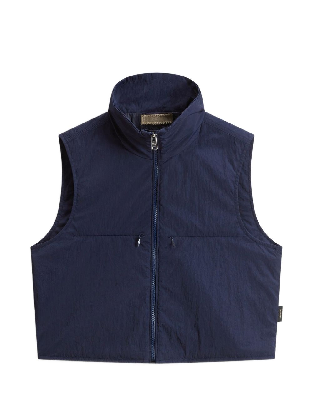 Nylon zipped vest