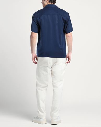 Man Shirt Navy Size M Tencel