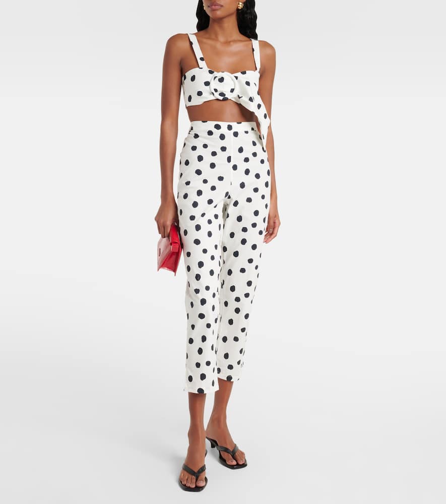 Sleeveless cotton top