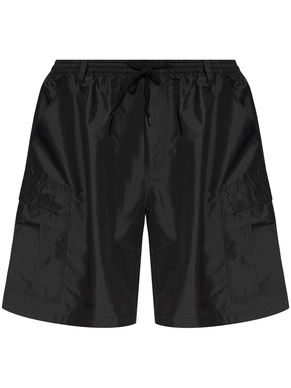Pocket detailed deck shorts - Black