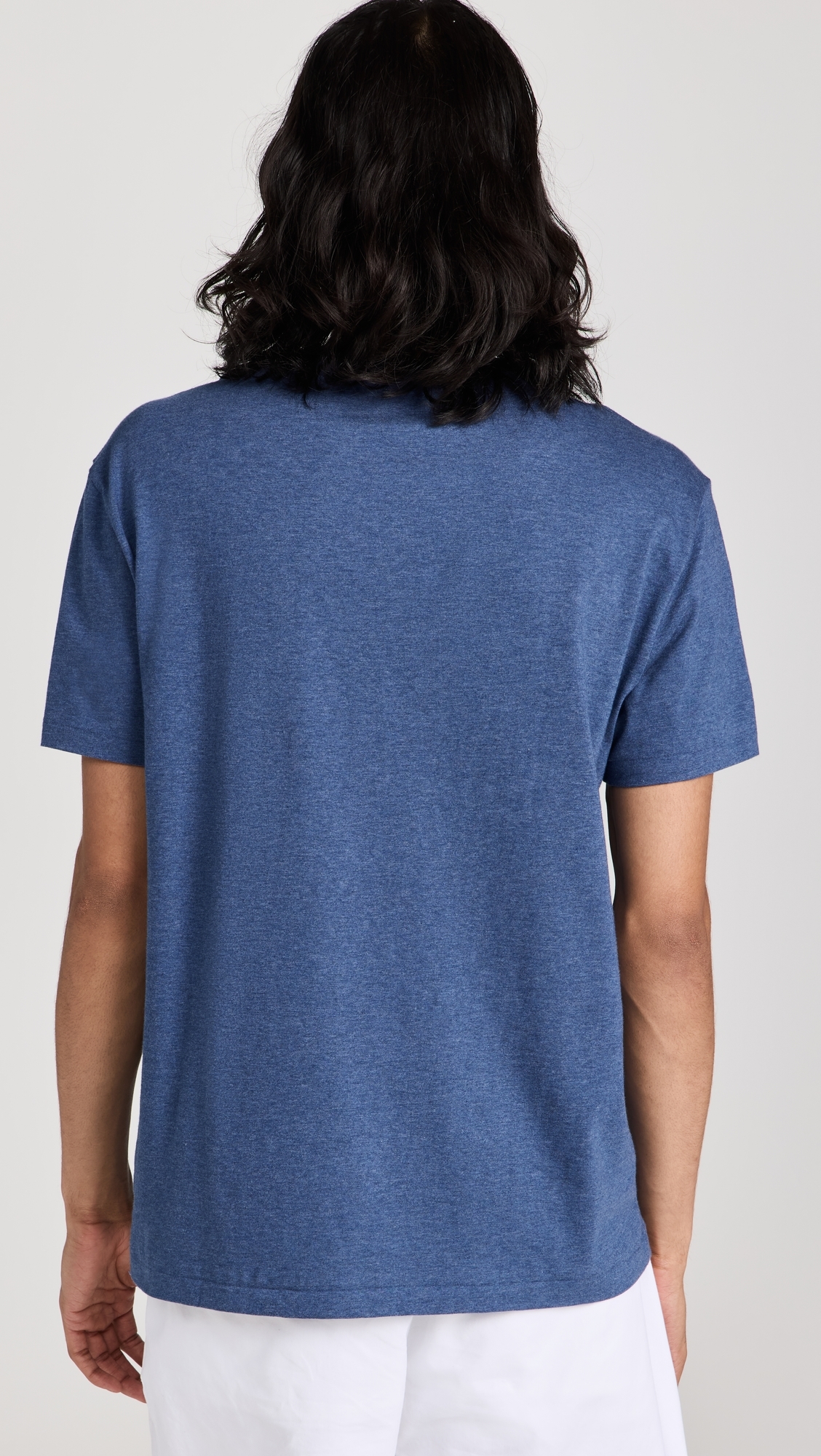 Classic Fit Pocket Tee Derby Blue Heather