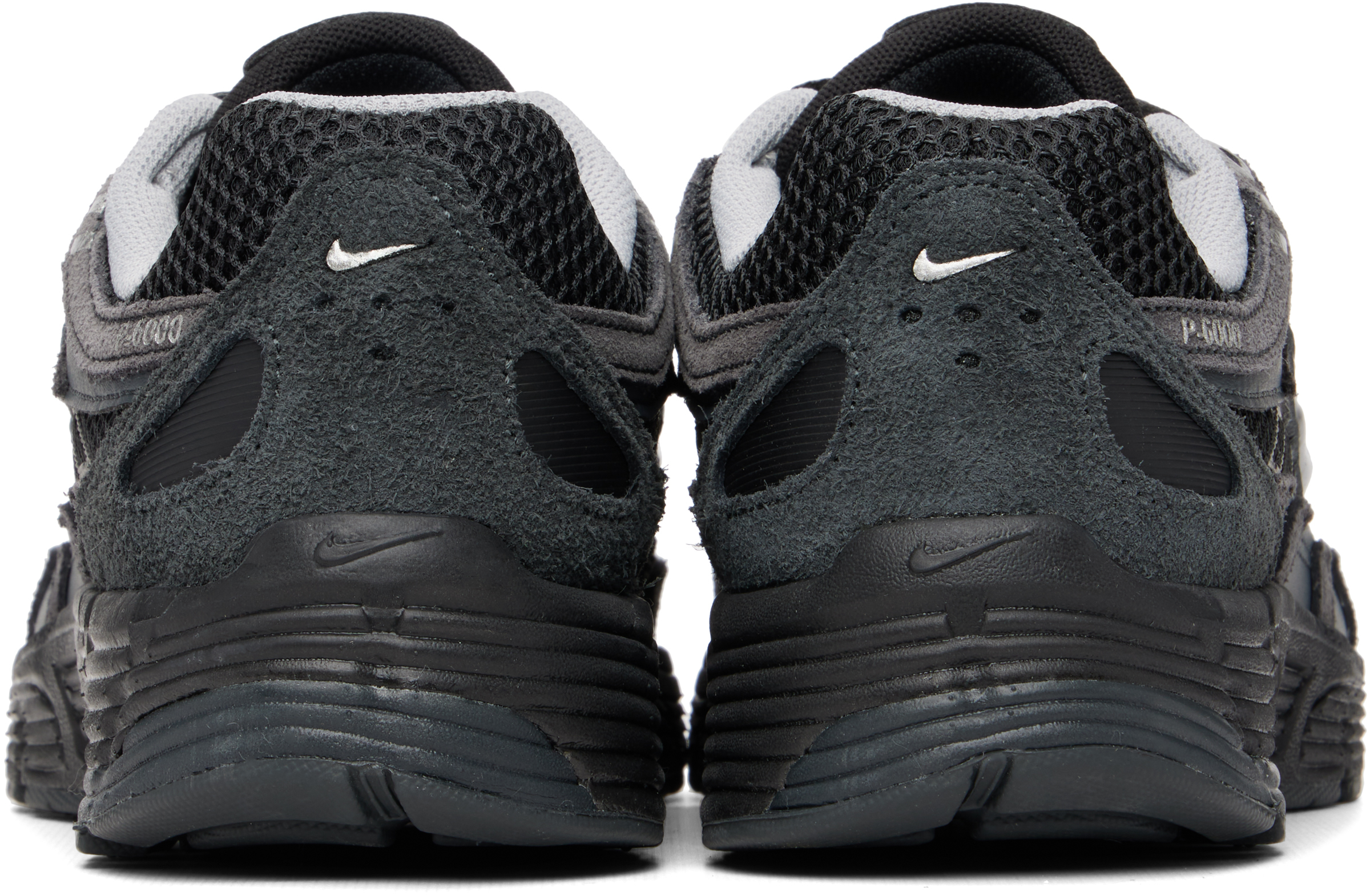 Black P-6000 Suede Sneakers