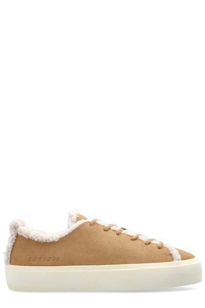 Inuikii Shearling Low-Top Sneakers