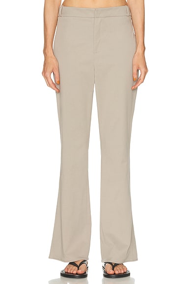 Karen Arcanjo Arezzo Pant in Taupe - Taupe. 36 also in