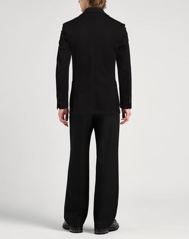 Man Blazer Black Size 34 Viscose, Polyamide, Elastane