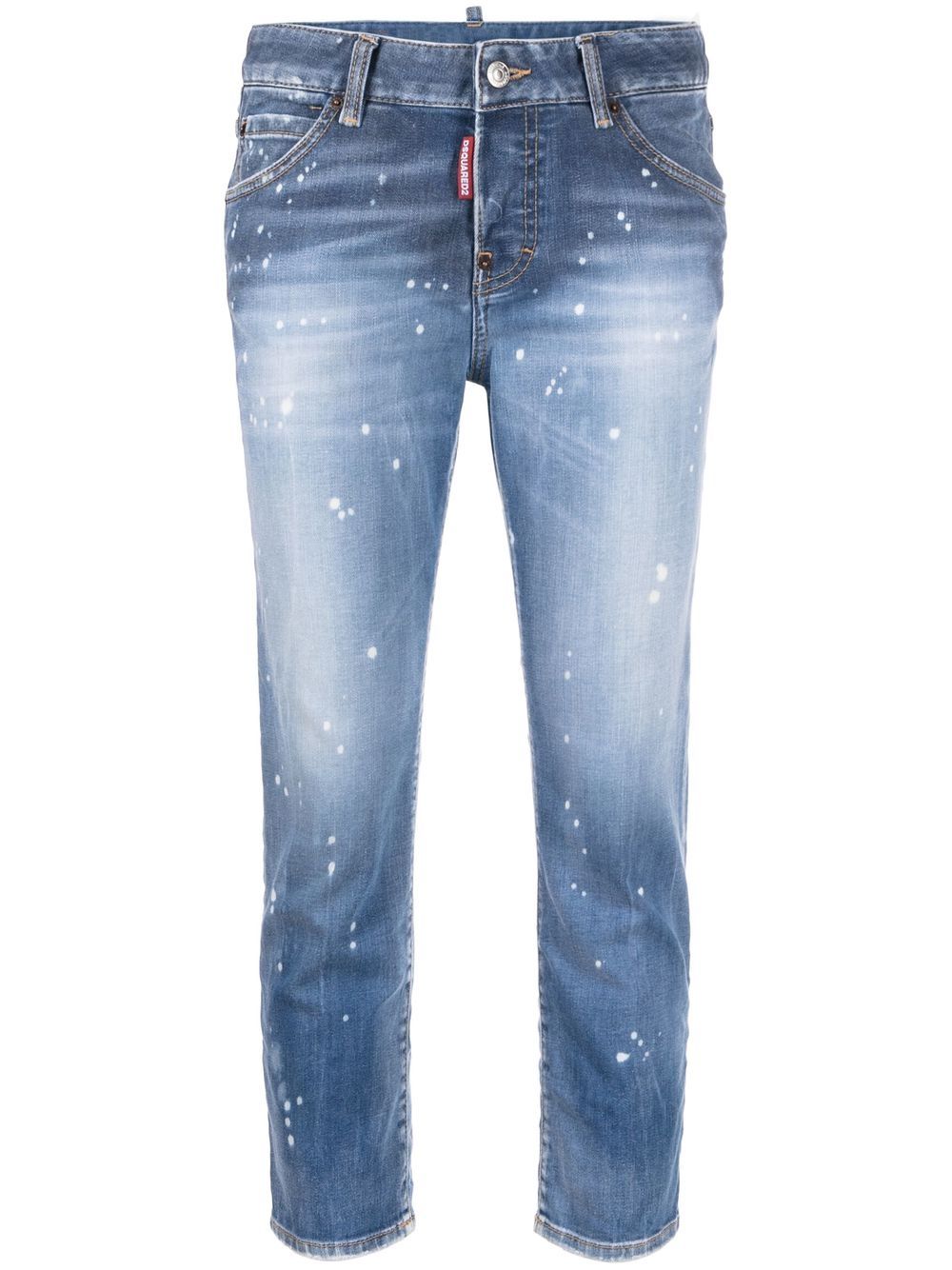 Cropped skinny jeans - Blue