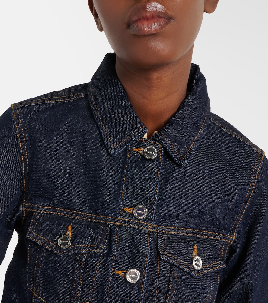 Cropped denim jacket
